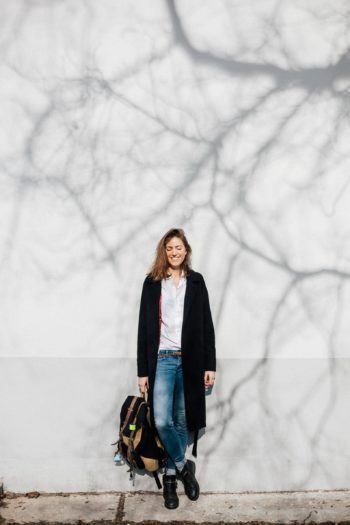 Black Handmade Long Classic Porto Coat